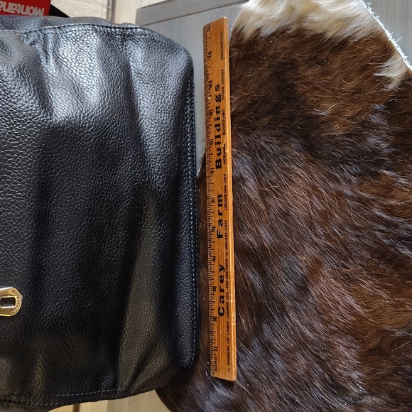 Montana West PU pebble leather black hobo bag with extra zip pouch - Picture 6 of 11